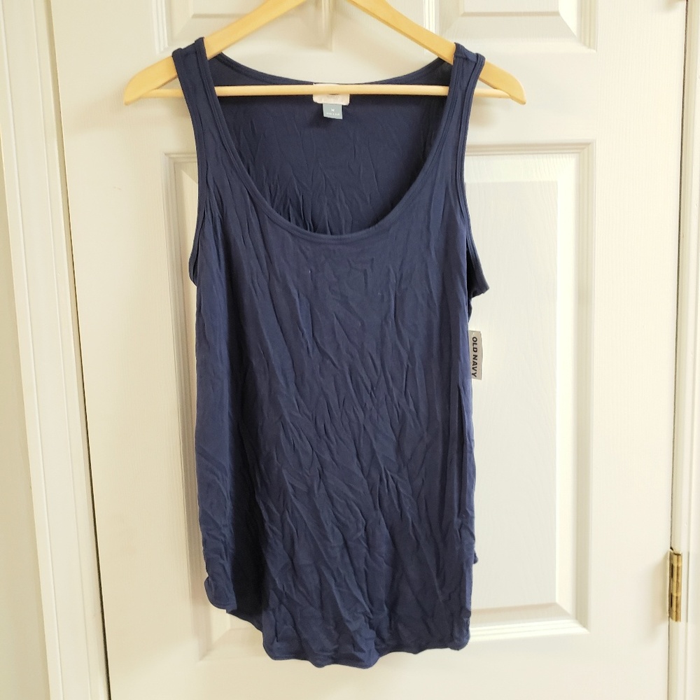 Old Navy soft blue tank top size Medium